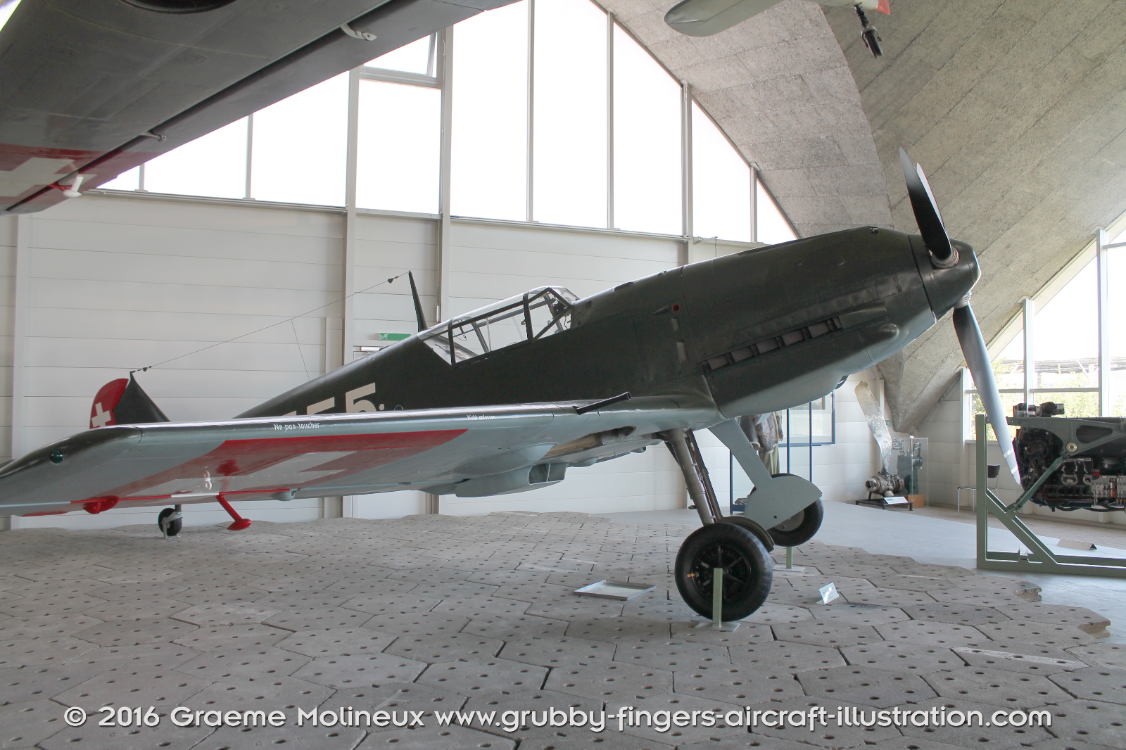 MESSERSCHMITT_BF_109E_J-355_Swiss_Air_Force_Museum_2015_04_GrubbyFingers