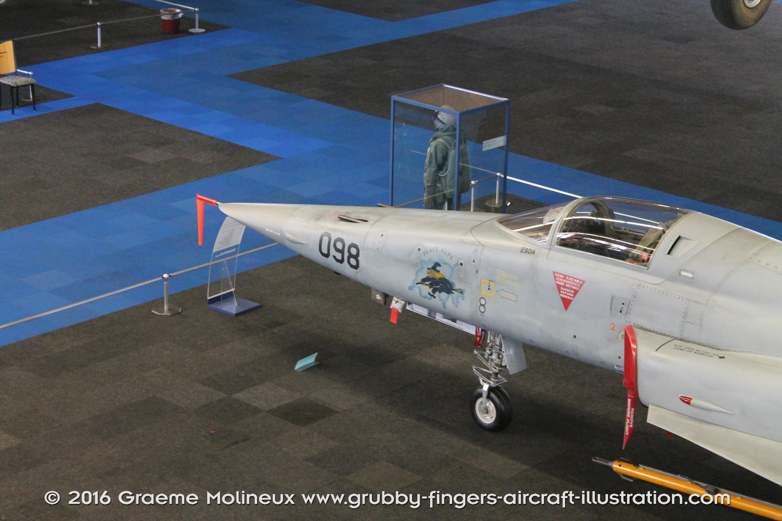 NORTHROP_F-5E_Freedom_Fighter_J-3098_Swiss_Air_Force_Museum_2015_03_GrubbyFingers