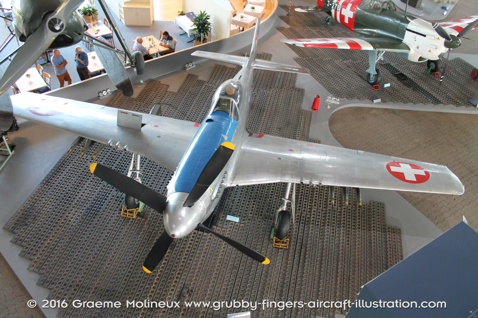 NORTH_AMERICAN_P-51D_Mustang_Walkaround_J-2113_Swiss_Air_Force_Museum_2015_09_GrubbyFingers