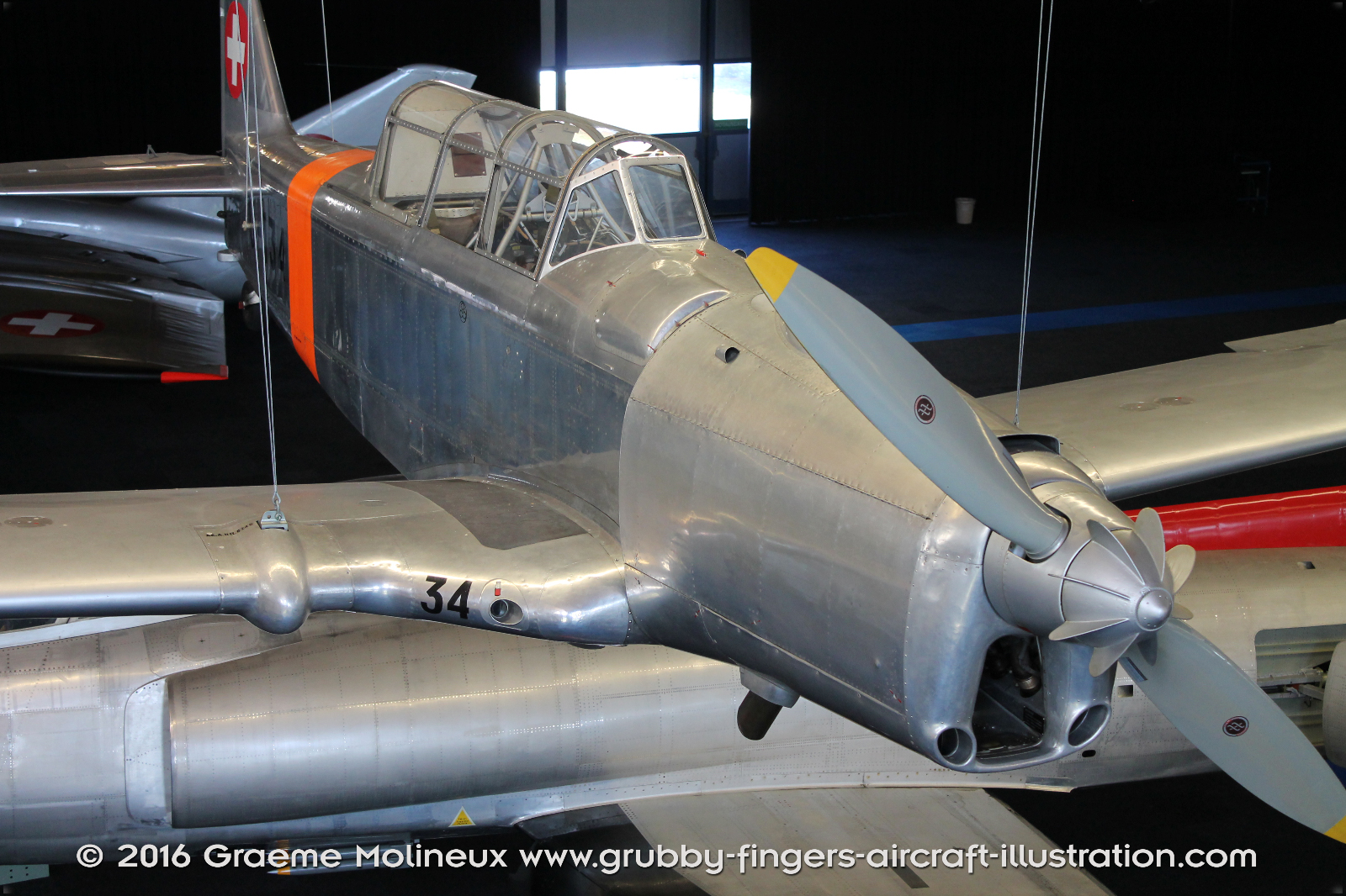 PILATUS_P-2_U-134_Swiss_Air_Force_Museum_2015_01_GrubbyFingers
