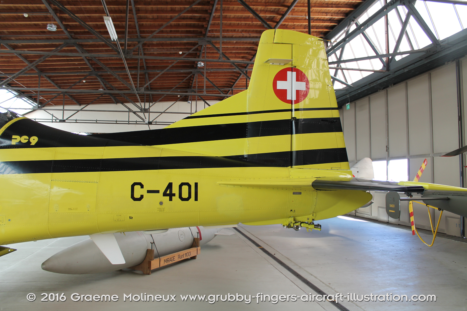 PILATUS_PC-9_C-401_Swiss_Air_Force_Museum_2015_09_GrubbyFingers