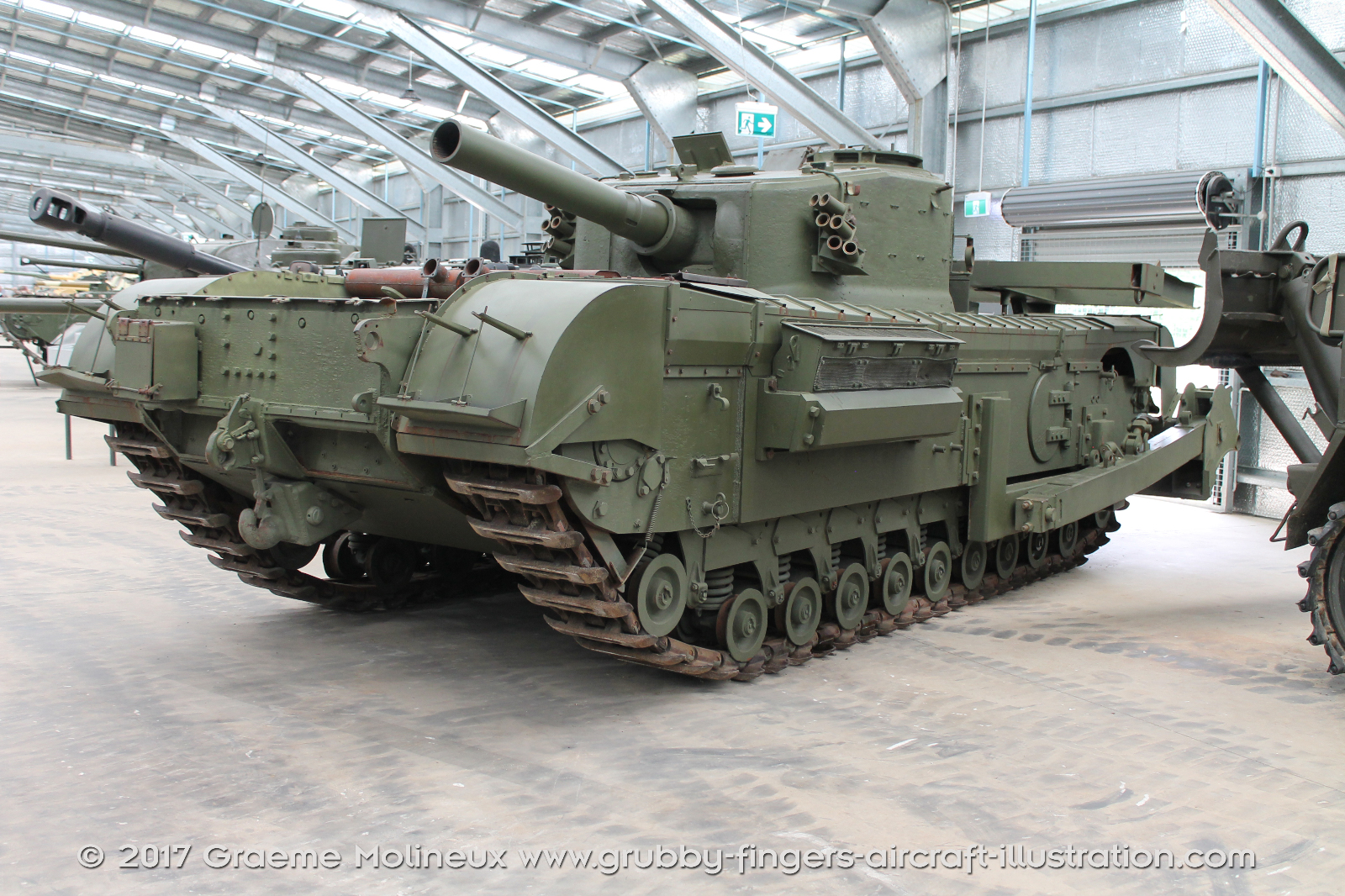 Churchill%20AVRE%20Tank%20Walkaround%20British%20Army%20AAAM%20Cairns%202016%2000%20Graeme%20Molineux