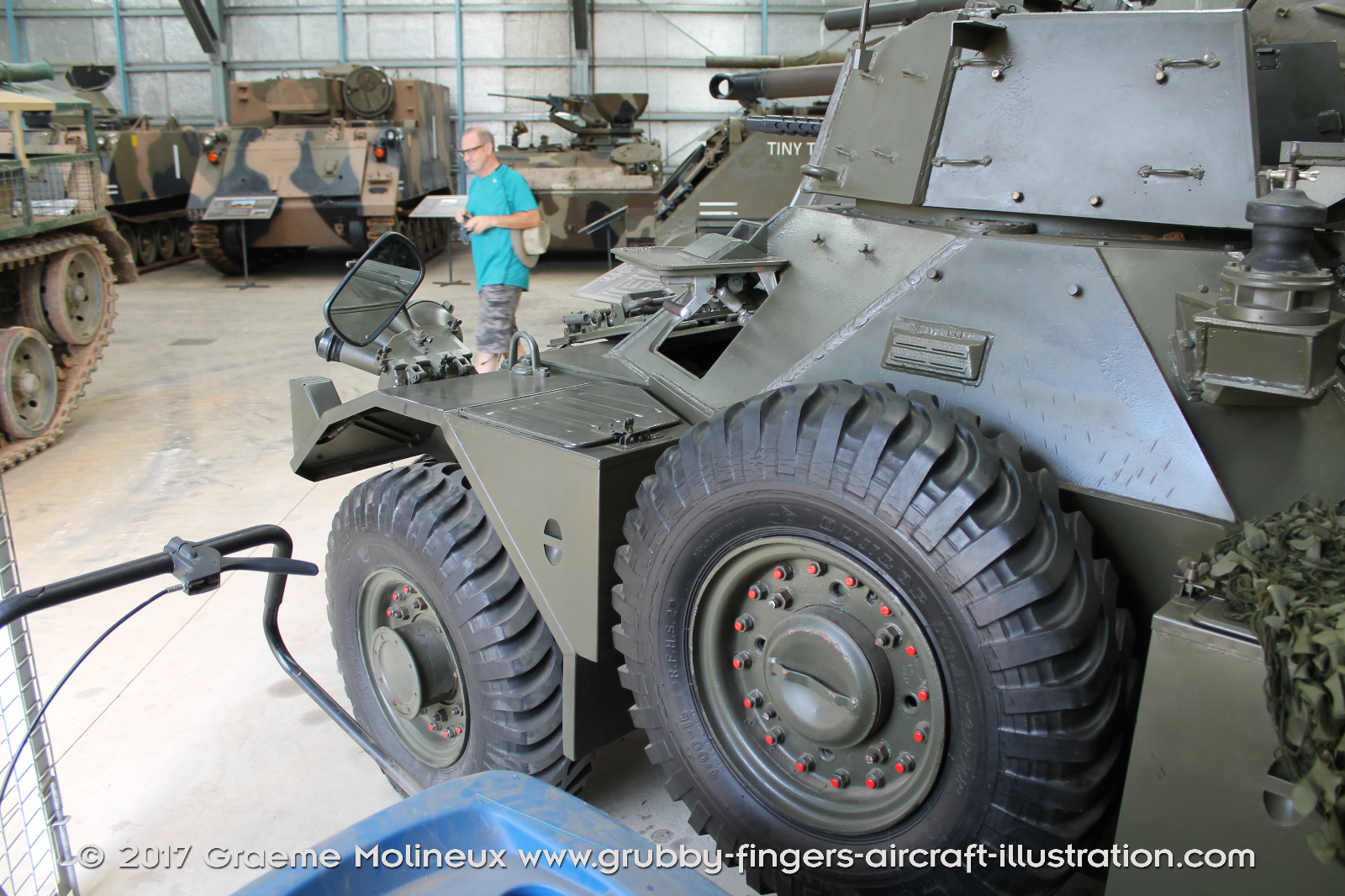 Daimler%20Ferret%20Scout%20Car%20MkII%20Walkaround%2002%20CC%2071%20British%20Army%20AAAM%202016%2004%20Graeme%20Molineux