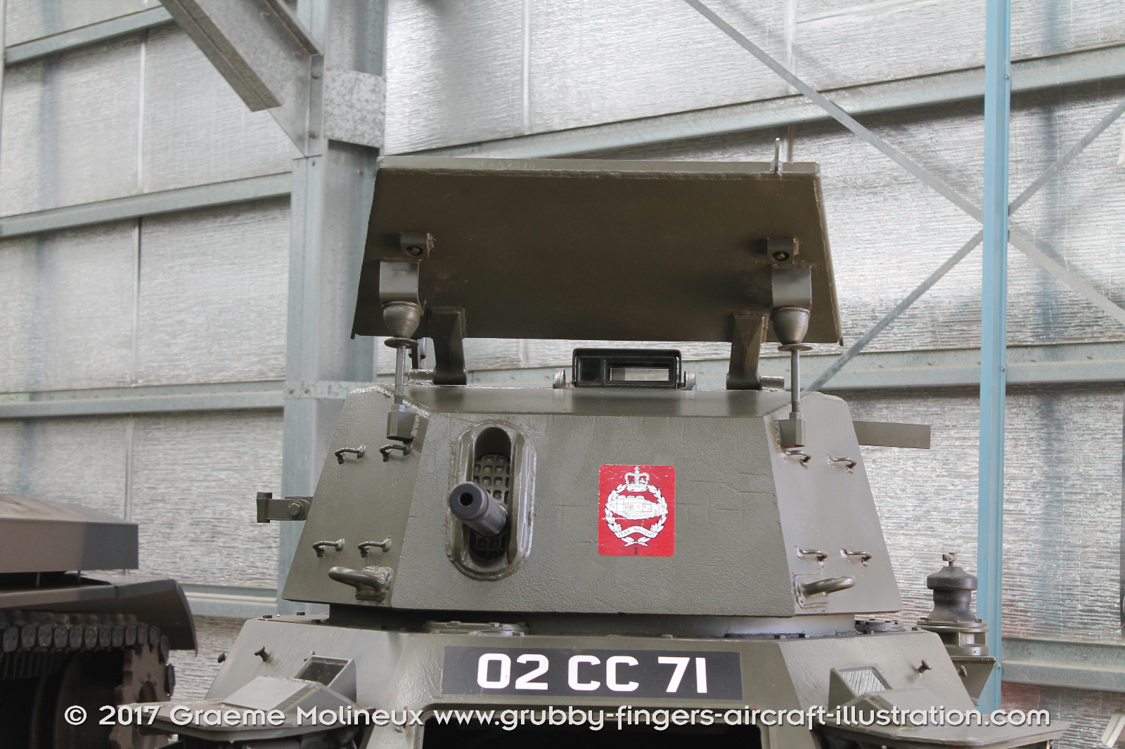 Daimler%20Ferret%20Scout%20Car%20MkII%20Walkaround%2002%20CC%2071%20British%20Army%20AAAM%202016%2008%20Graeme%20Molineux
