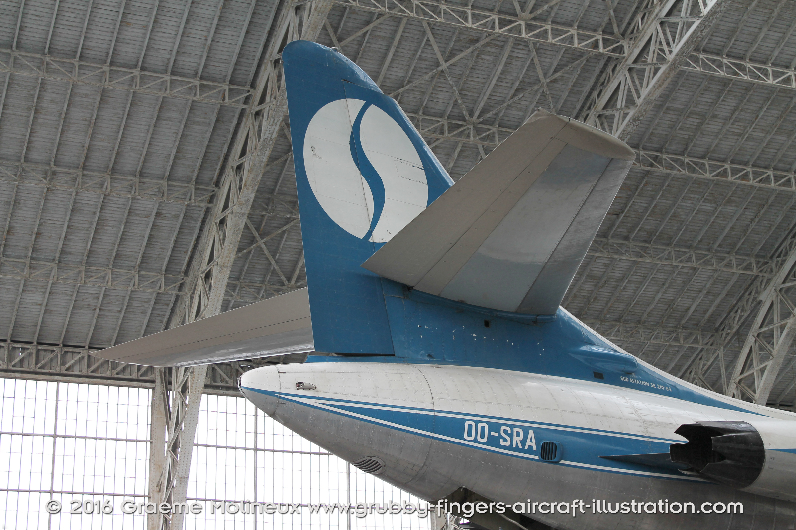 Sud%20Aviation%20Caravelle%20Walkaround%20OO-SRA%20Sabena%20Belgium%202015%2005%20Graeme%20Molineux